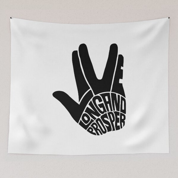 Item preview, Live Long and Prosper - Star Trek Hand Sign designed and sold by DGMaxShop.