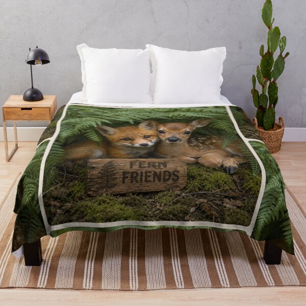 Item preview, Adorable Fox Fawn Fern Friends Woodland Animals designed and sold by BagFactoryUK.