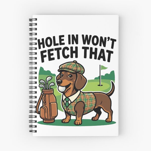 Item preview, Funny Golf Dachshund Pun Shirt Gift for Golfers designed and sold by jgoteiner.