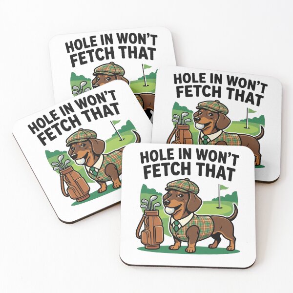 Item preview, Funny Golf Dachshund Pun Shirt Gift for Golfers designed and sold by jgoteiner.