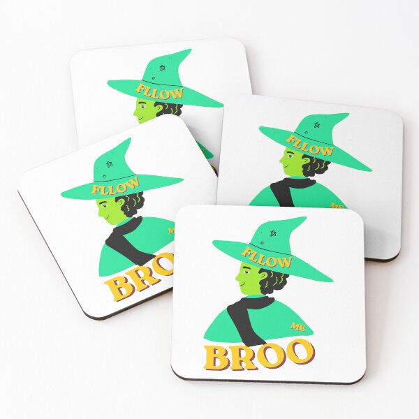 Item preview, Magic Witch FLLOW BROO Typography Design designed and sold by sisterthreein.