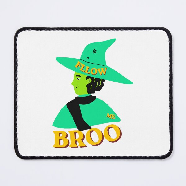 Item preview, Magic Witch FLLOW BROO Typography Design designed and sold by sisterthreein.