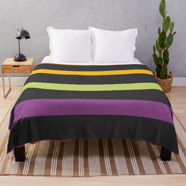 Item preview, Halloween stripes horizontal 1 designed and sold by KmcA-designs.