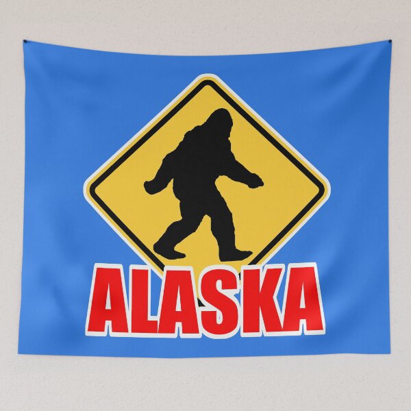 Item preview, Bigfoot Crossing, Alaska designed and sold by AlaskaExtreme.