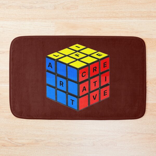Item preview, A R T • L I F E • C R E A T I V E: Rubik's Cube Letter Design designed and sold by CreativeArtistL.