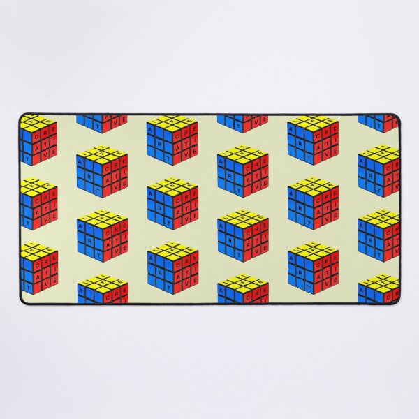 Item preview, A R T • L I F E • C R E A T I V E: Rubik's Cube Letter Design designed and sold by CreativeArtistL.