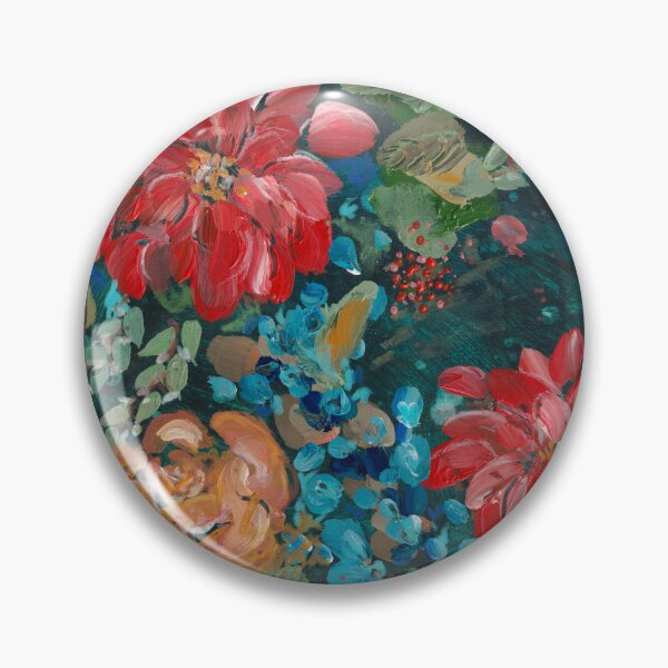 Item preview, Red Dahlia Botanical Wall Art by Nicole Giger designed and sold by NicoleGiger.Studio.