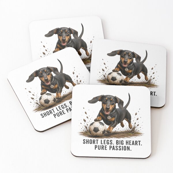 Item preview, Dachshund soccer player – Soccer Dog Illustration designed and sold by PAPIRO SIGLO XXI.
