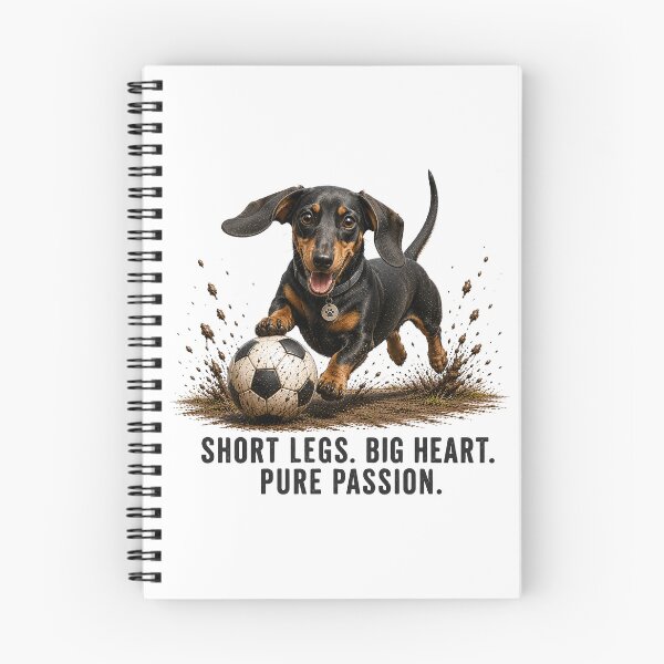 Item preview, Dachshund soccer player – Soccer Dog Illustration designed and sold by PAPIRO SIGLO XXI.