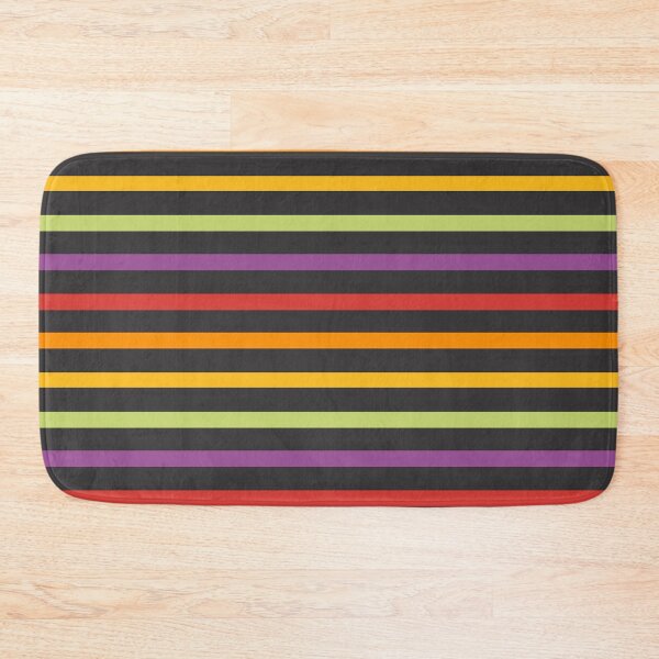 Item preview, Halloween stripes horizontal 2 designed and sold by KmcA-designs.