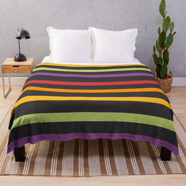 Item preview, Halloween stripes horizontal 2 designed and sold by KmcA-designs.