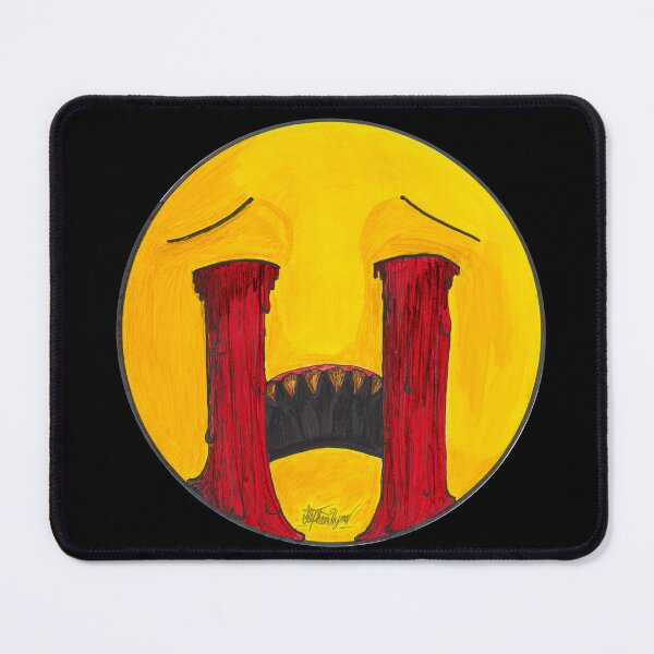 Item preview, Crying Face Scar-E-Moji Horror Art designed and sold by Grimmlar.
