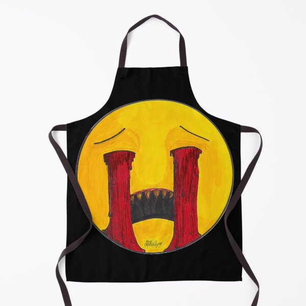 Item preview, Crying Face Scar-E-Moji Horror Art designed and sold by Grimmlar.