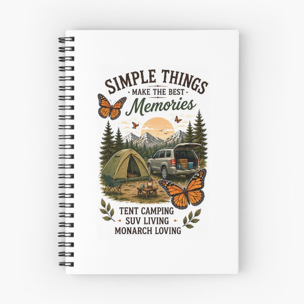 Item preview, Monarch Camper - Simple Things Make the Best Memories (#0304C002 ) designed and sold by SarVonne Serenity Moments.