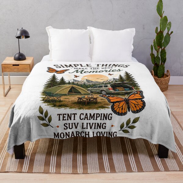 Item preview, Monarch Camper - Simple Things Make the Best Memories (#0304C002 ) designed and sold by SarVonne Serenity Moments.