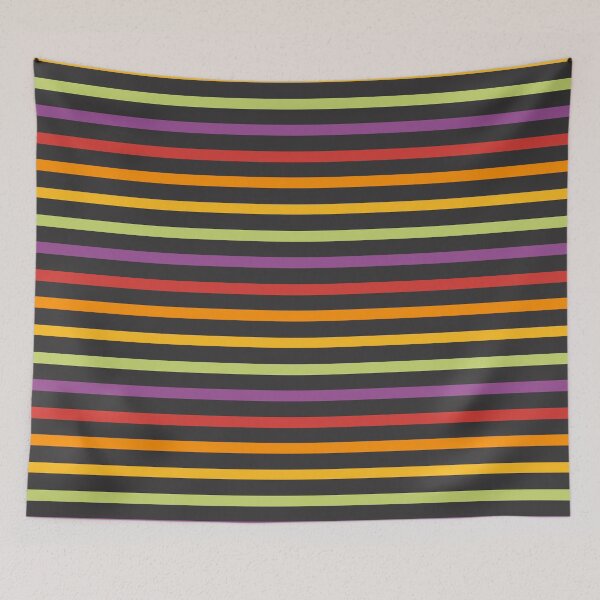 Item preview, Halloween stripes horizontal 3 designed and sold by KmcA-designs.