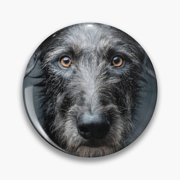 Item preview, Deerhound Face designed and sold by Elisabeth Lucas.