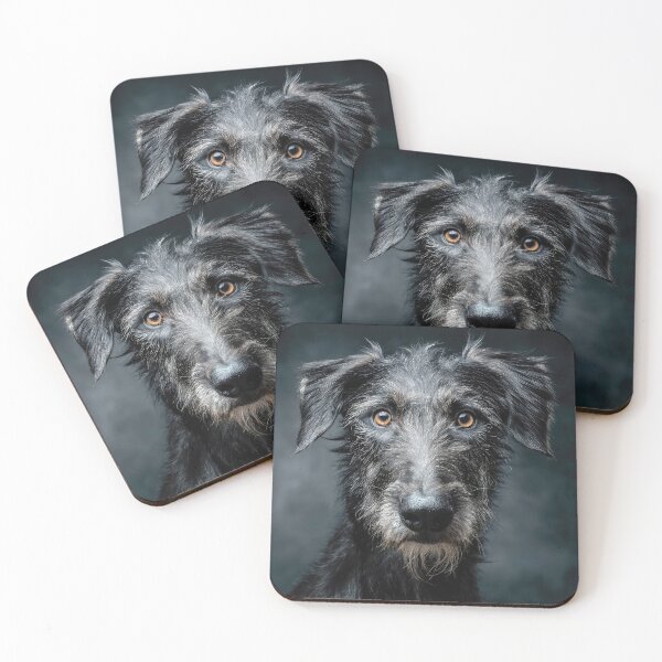 Item preview, Deerhound Face designed and sold by Elisabeth Lucas.