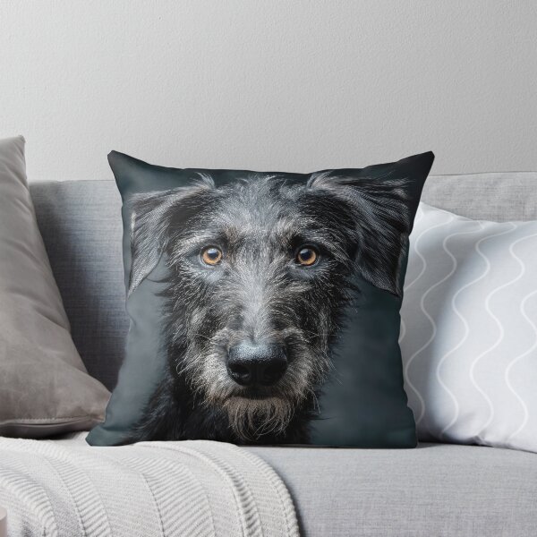 Item preview, Deerhound Face designed and sold by Elisabeth Lucas.