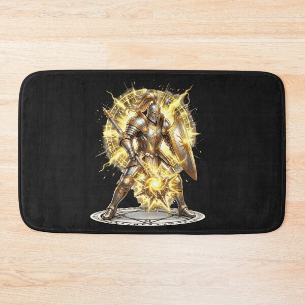 Item preview, Epic Golden Knight Holy Light Paladin designed and sold by Utopian-Magic.