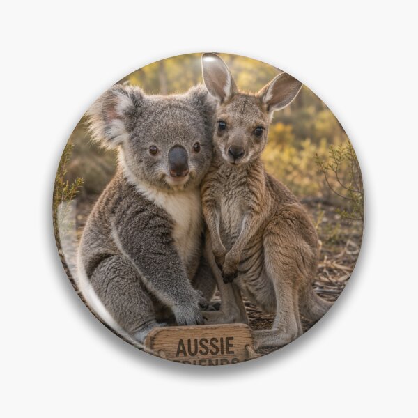 Item preview, Cute Koala Kangaroo Aussie Friends Wildlife Animals designed and sold by BagFactoryUK.