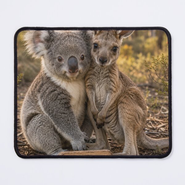 Item preview, Cute Koala Kangaroo Aussie Friends Wildlife Animals designed and sold by BagFactoryUK.