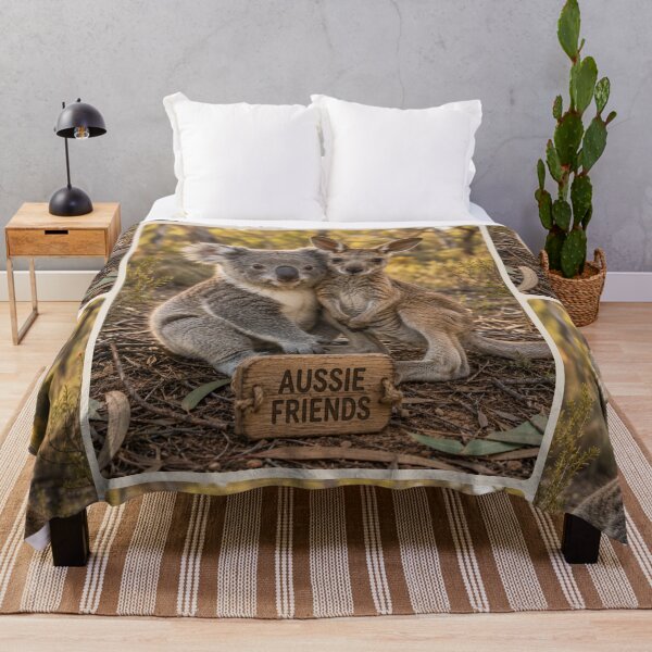 Item preview, Cute Koala Kangaroo Aussie Friends Wildlife Animals designed and sold by BagFactoryUK.