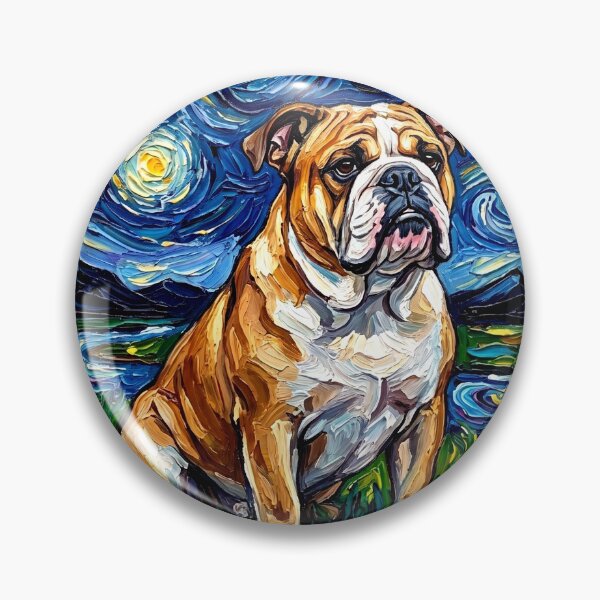Item preview, Bulldog Night designed and sold by AjaTrier.