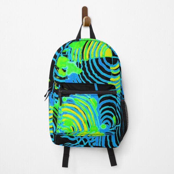 Item preview, Coordinates - Cyberpunk Neon Grid Abstract Op Art designed and sold by MAMA.art.Rio <Marsailhe_Milward>.