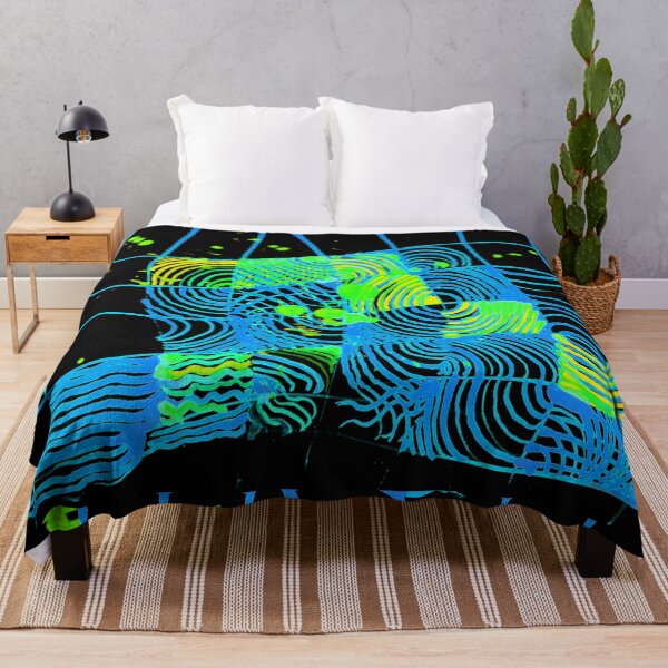 Item preview, Coordinates - Cyberpunk Neon Grid Abstract Op Art designed and sold by MAMA.art.Rio <Marsailhe_Milward>.