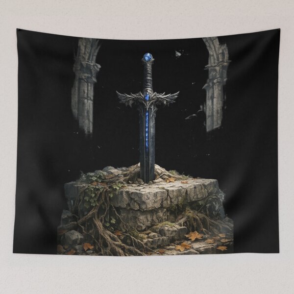Item preview, The Sword Awaits Its King designed and sold by THE JIZU SHOP.