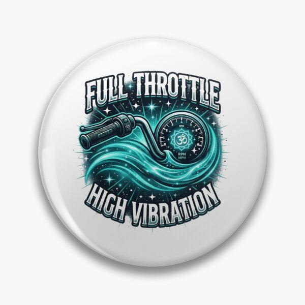 Item preview, Full Throttle High Vibration AI Art designed and sold by Tracy  & Veda.