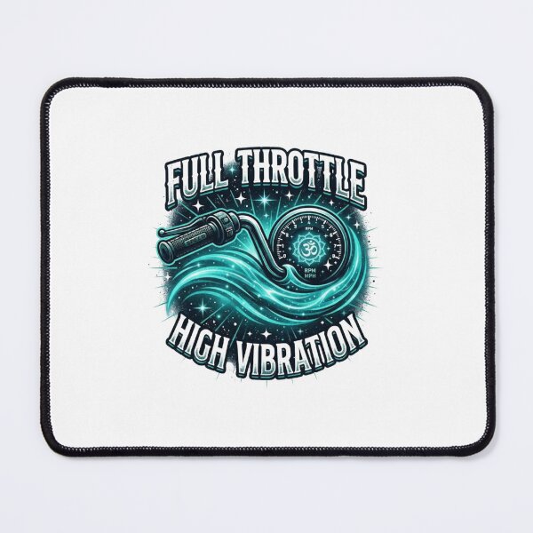 Item preview, Full Throttle High Vibration AI Art designed and sold by Tracy & Veda.