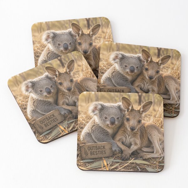 Item preview, Koala Kangaroo Outback Besties Australian Wildlife designed and sold by BagFactoryUK.