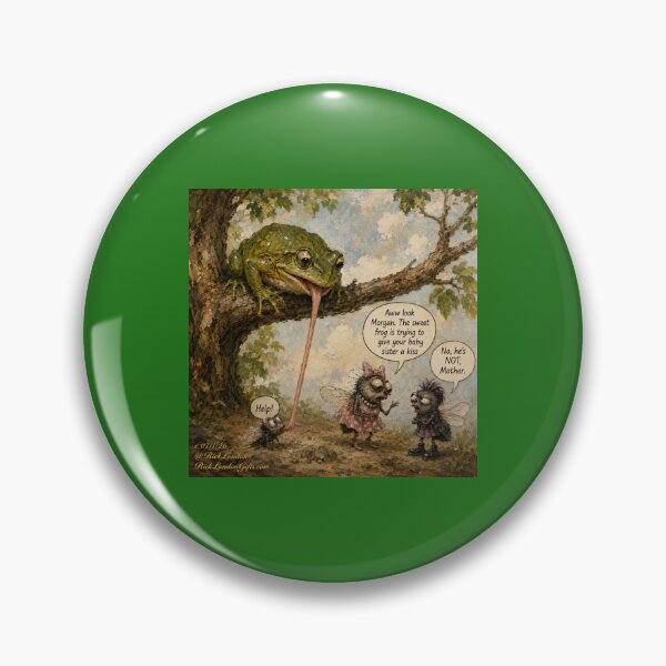 Item preview, The Sweet Frog Kiss Misunderstanding – Morgan’s Porchside Drama designed and sold by Rick London Gifts.