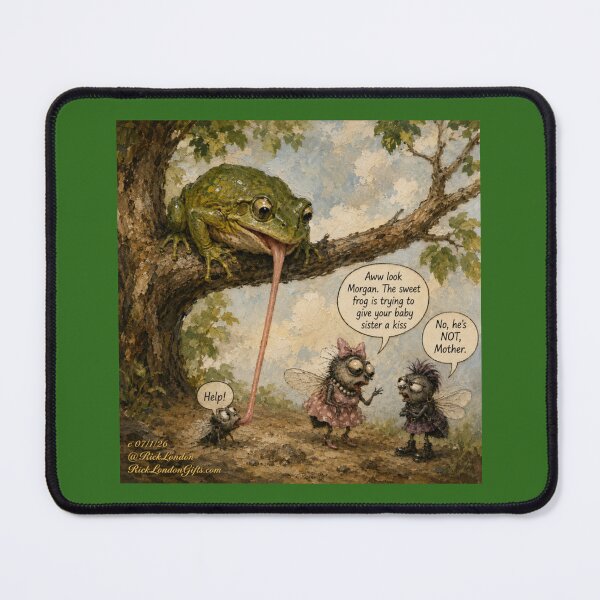 Item preview, The Sweet Frog Kiss Misunderstanding – Morgan’s Porchside Drama designed and sold by Rick London Gifts.