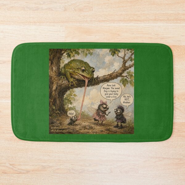 Item preview, The Sweet Frog Kiss Misunderstanding – Morgan’s Porchside Drama designed and sold by Rick London Gifts.