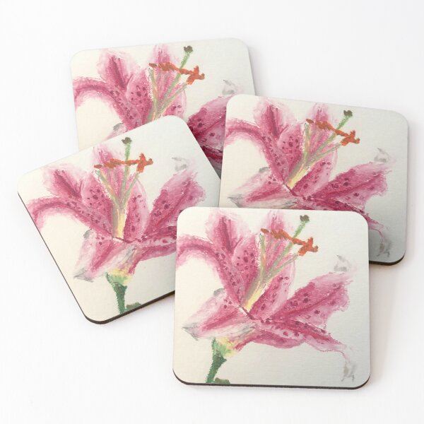 Item preview, Lily flower art designed and sold by mv-art26.