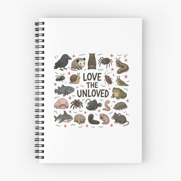 Item preview, Love the Unloved Animals Cute Cartoon Creature Pattern designed and sold by HamadaArtivio1.
