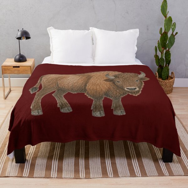 Item preview, European bison in pencil – Wild bison designed and sold by JOANNASKAH.