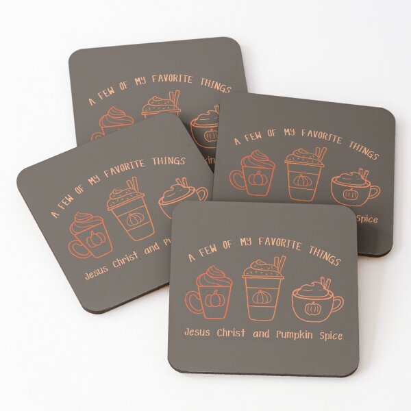 Item preview, Love Jesus Christ and Pumpkin Spice Coffee Lover, A Few Of My Favorite Things, Pumpkin Spice Latte, Cute Christian Fall  designed and sold by Forevermore.