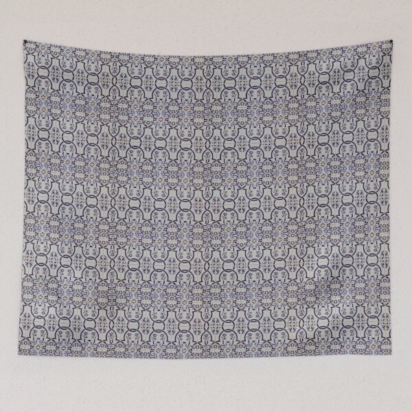 Item preview, Linked Floral Tiles designed and sold by The Painted Lamb.
