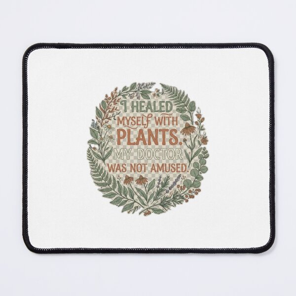 Item preview, I healed myself with plants. AI Art designed and sold by Tracy & Veda.