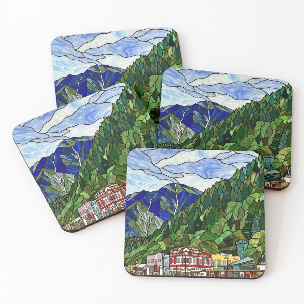 Item preview, Alaska Port - Stained Glass designed and sold by Threadedresin.