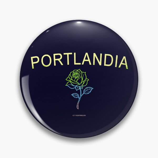 Item preview, Portlandia Rainbow Rose designed and sold by Normbot2000.