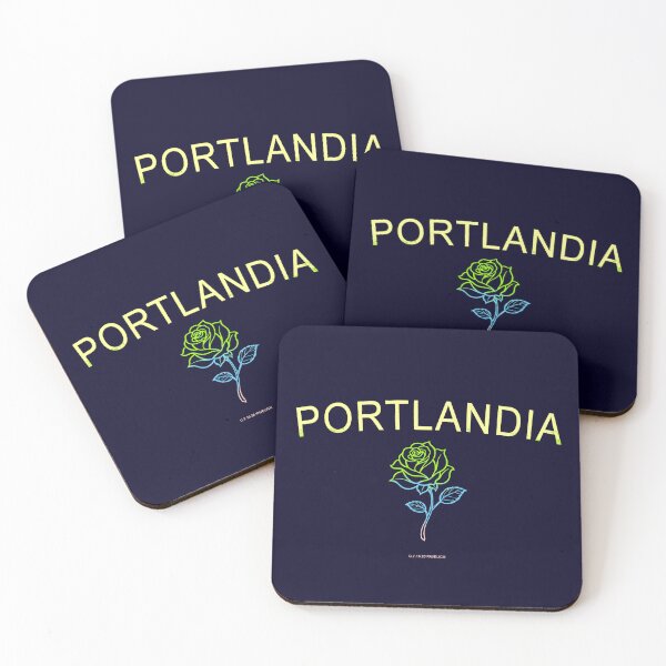 Item preview, Portlandia Rainbow Rose designed and sold by Normbot2000.