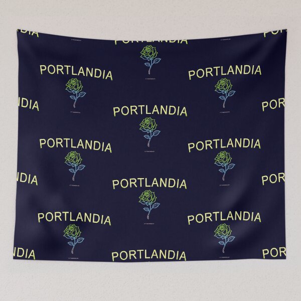 Item preview, Portlandia Rainbow Rose designed and sold by Normbot2000.
