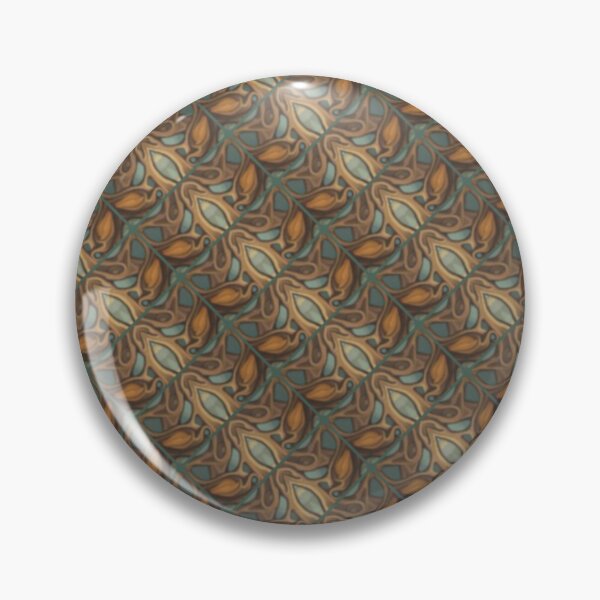 Item preview, Muted Honey Mint Pattern designed and sold by Shy Fractal Designs.