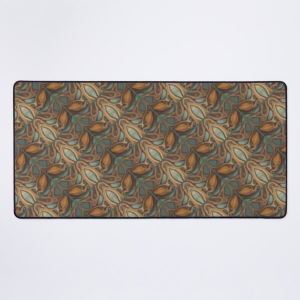 Item preview, Muted Honey Mint Pattern designed and sold by Shy Fractal Designs.