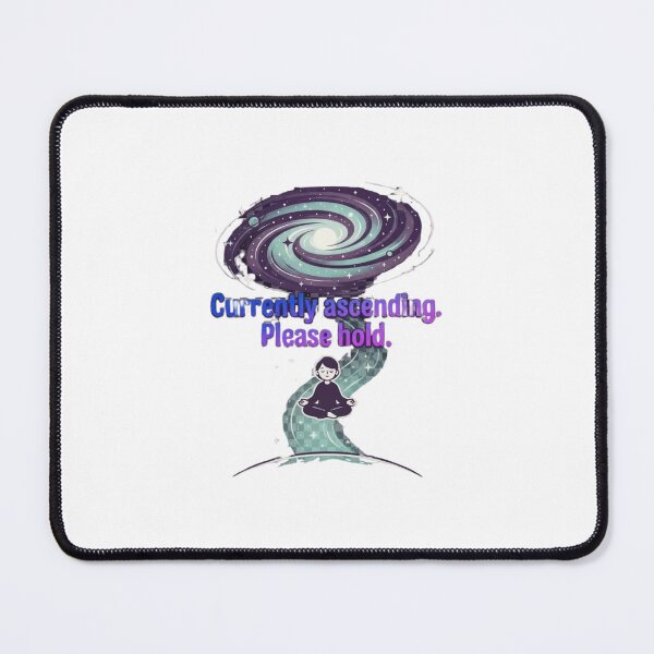 Item preview, Ascending Please Hold AI Art designed and sold by Tracy & Veda.